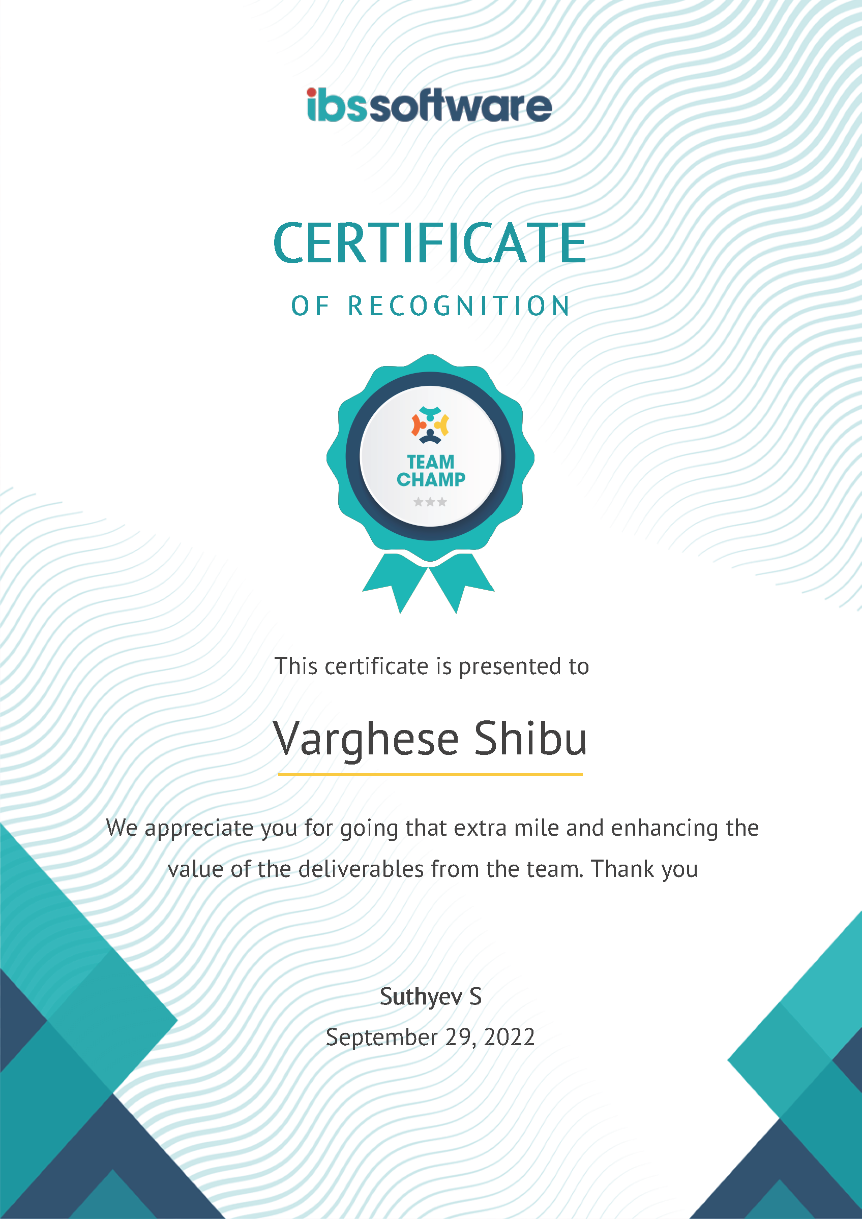 Certificate 2